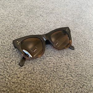 Celine Tortoise Sunglasses